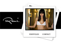Rani Nicole Website Redesign